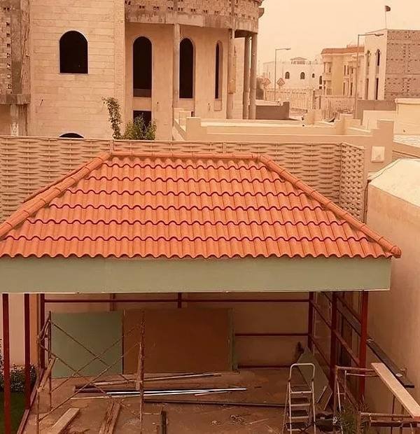 قرميد فخار وواجهات تراثية - تنفيذ في المدينة المنورة